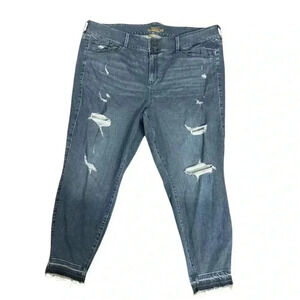 Torrid Stretchy Distressed Jegging Size 24R